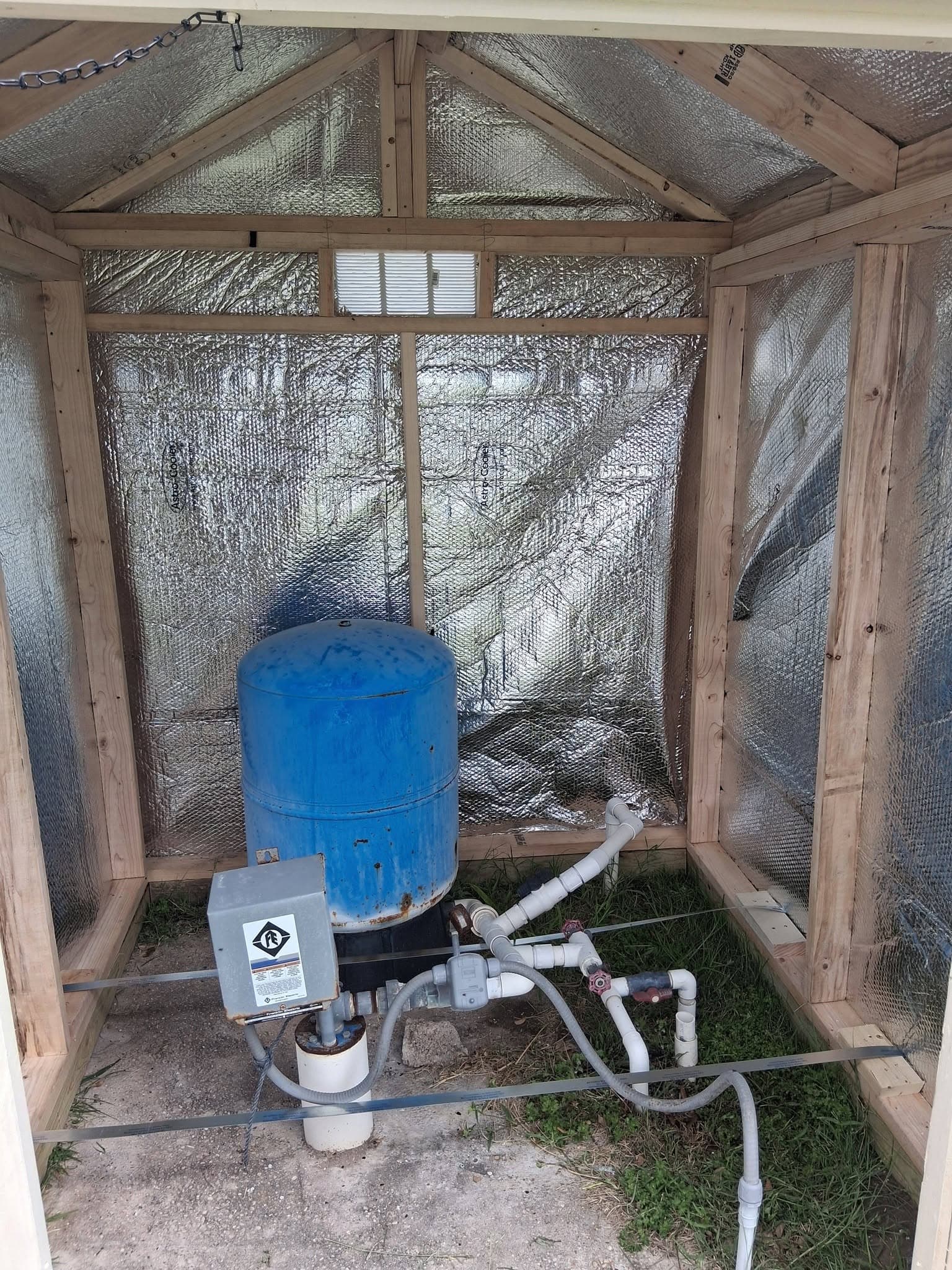 6x6x7 Water Well Shelter shed built in Karnes City, TX