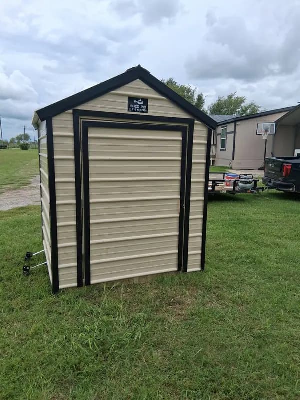 6x6x7 Water Well Shelter shed built in Karnes City, TX