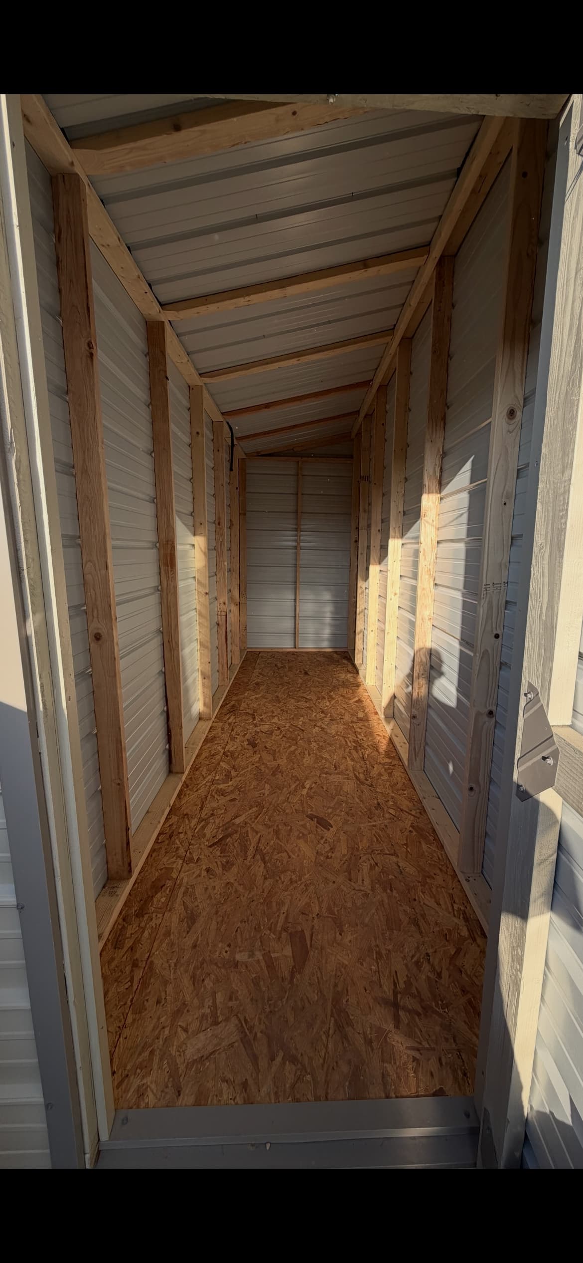 6x 16 x9 Side Utility shed built in Bulverde, TX
