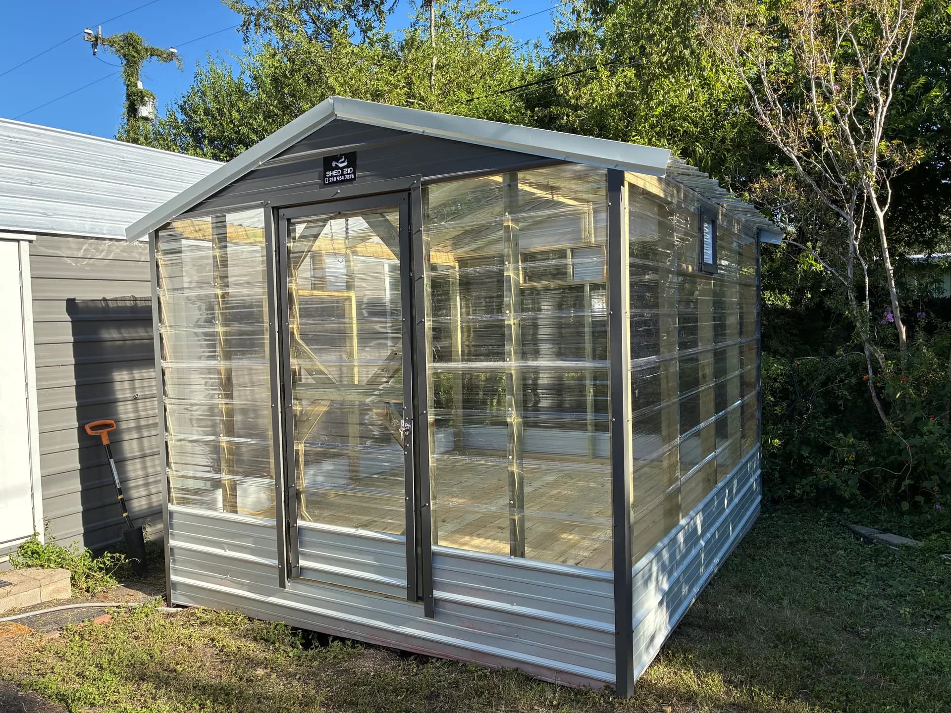 10x12x8 Green House built in San Antonio, TX