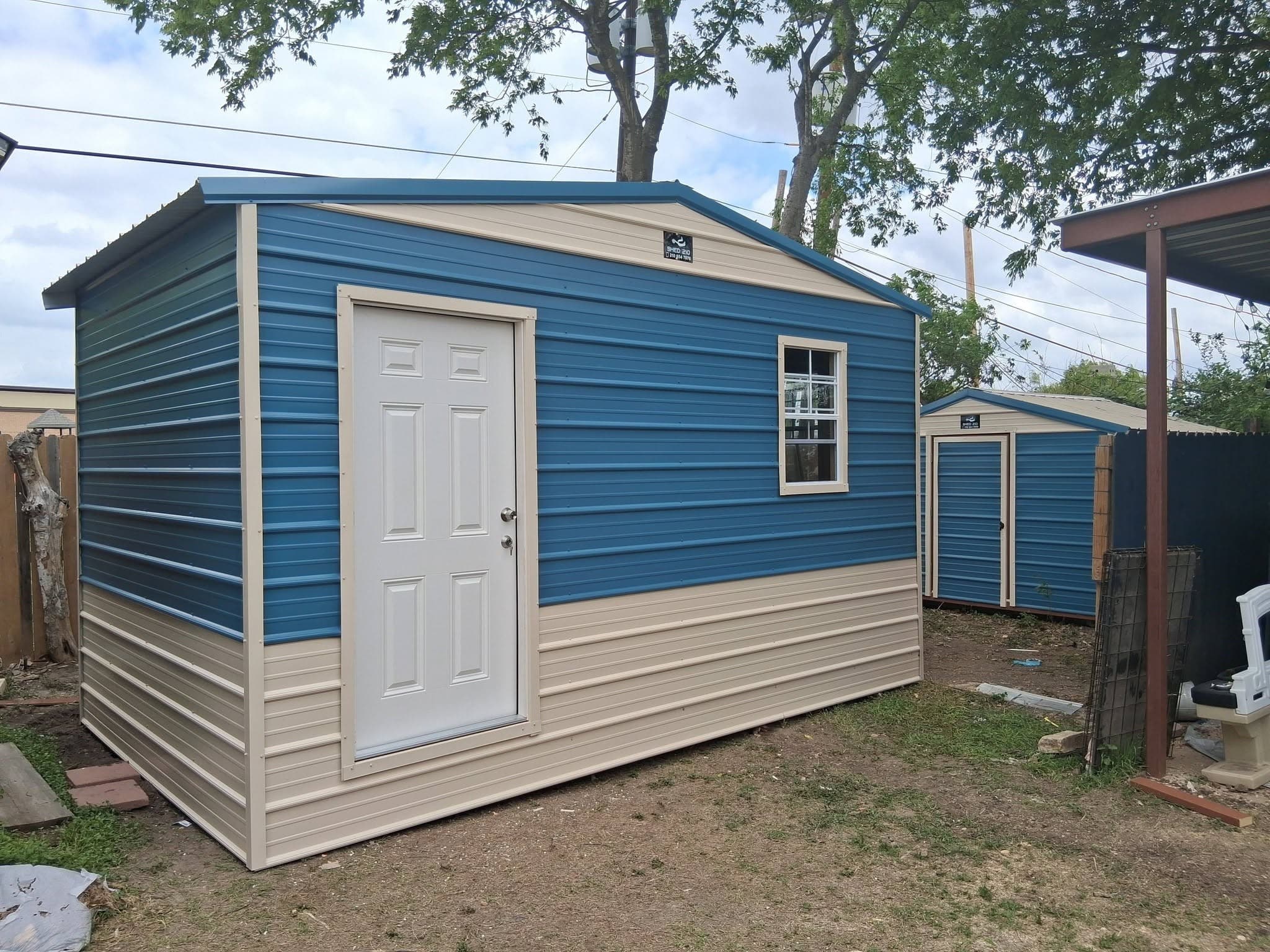 10x16 and 10x10 Sheds built in San Antonio, TX
