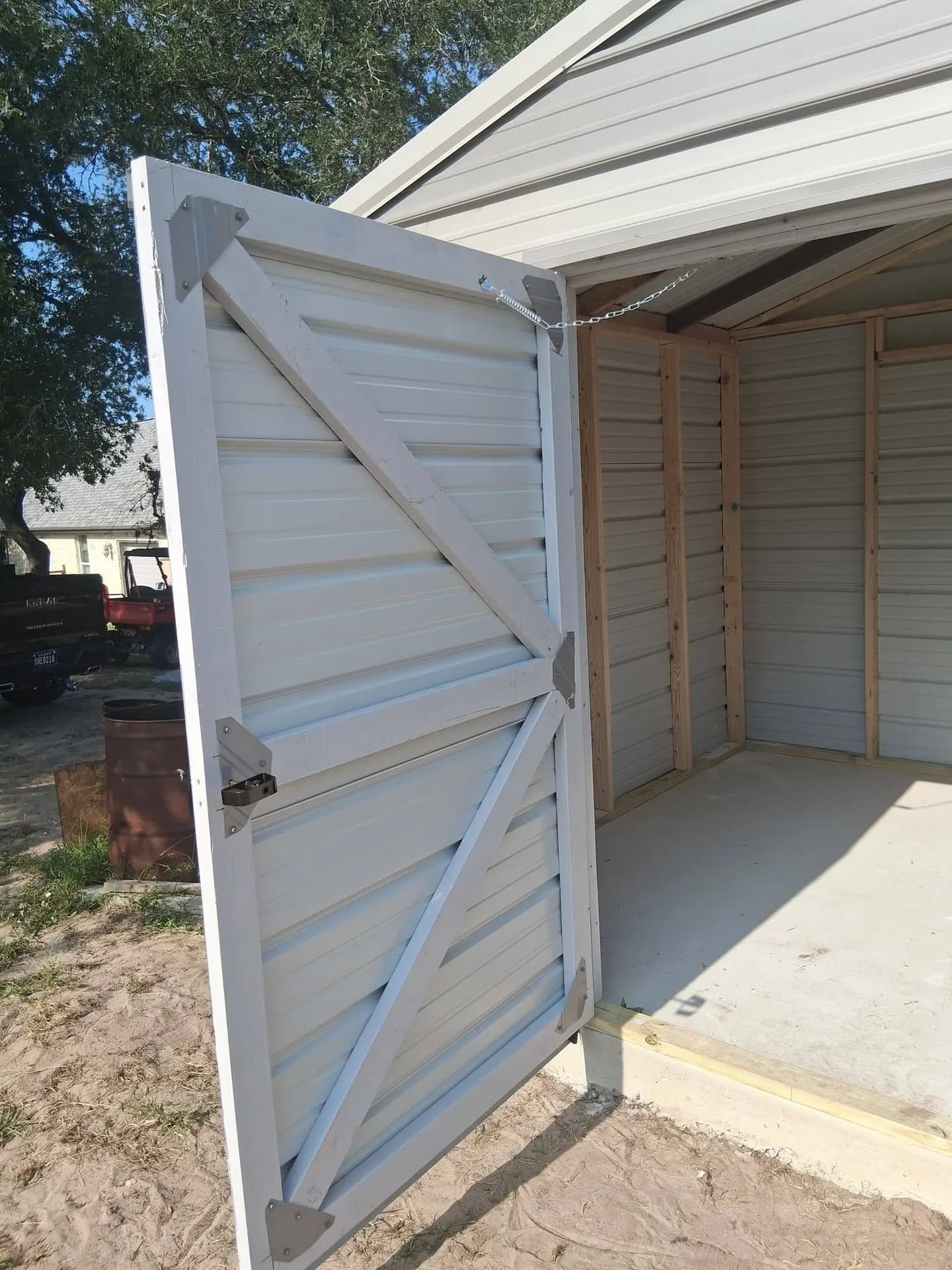 10x10x8 Water Well Shed built in Floresville, TX
