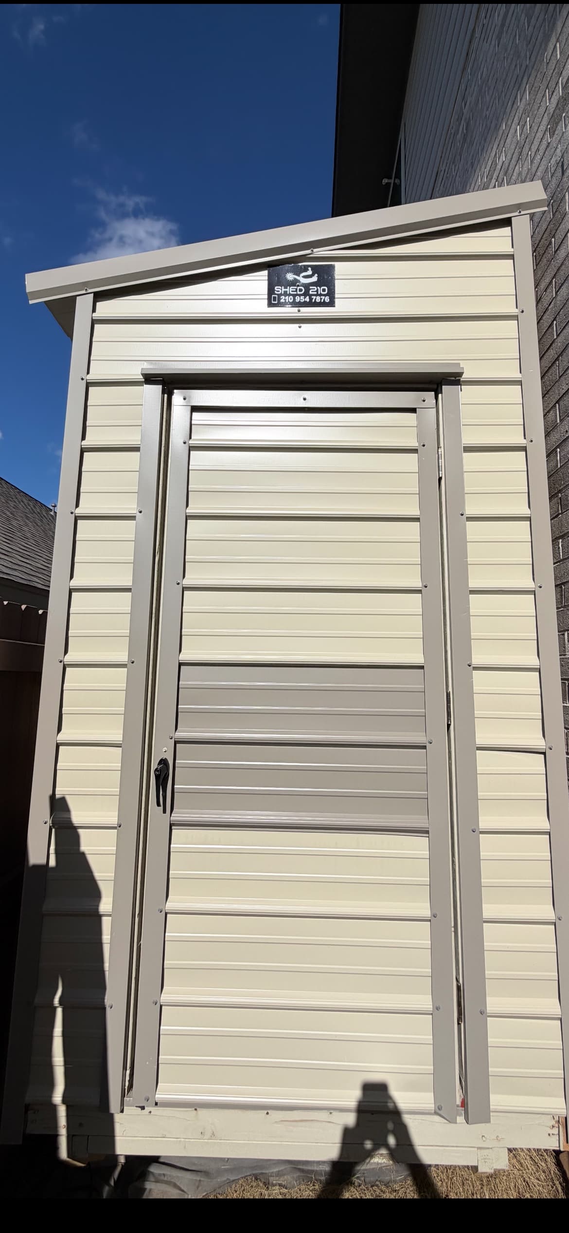 6x 16 x9 Side Utility shed built in Bulverde, TX