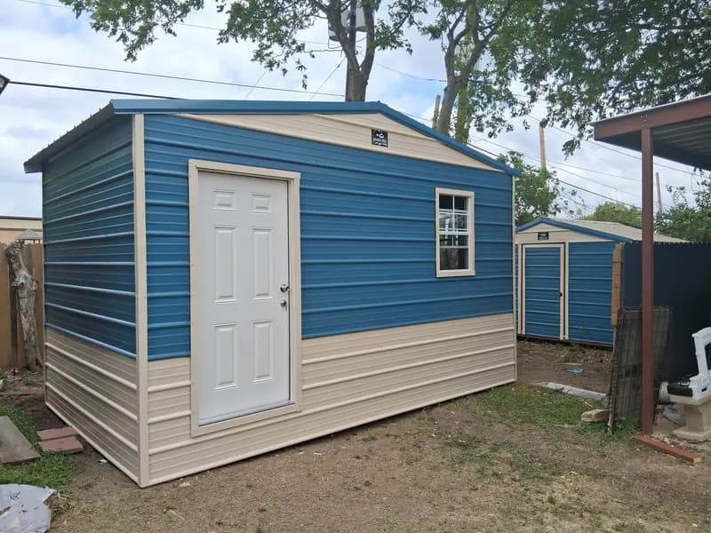 10x16 and 10x10 Sheds built in San Antonio, TX