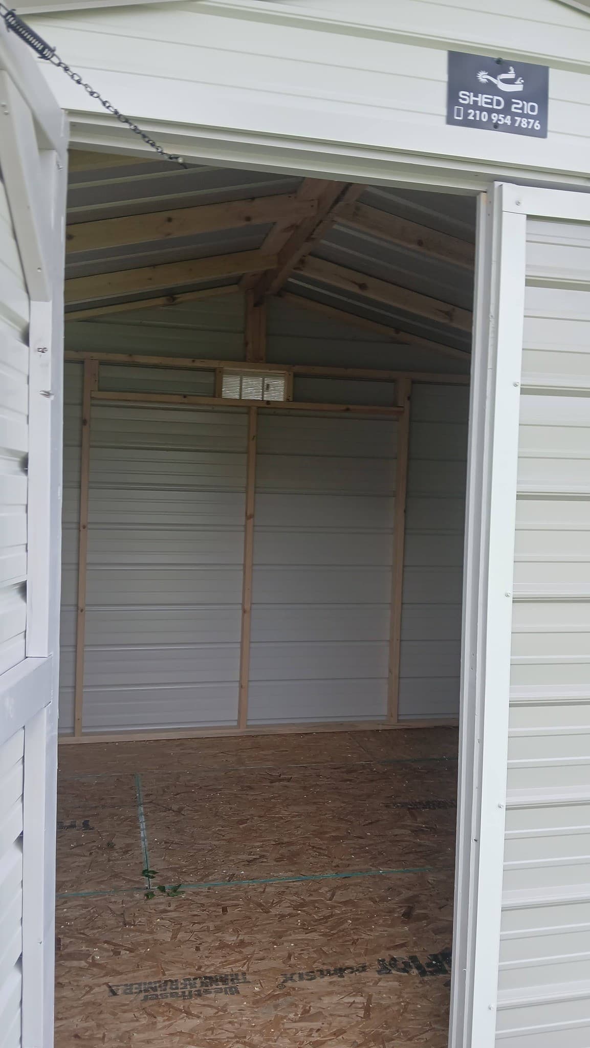10x12x8 Storage Shed built in San Antonio, TX