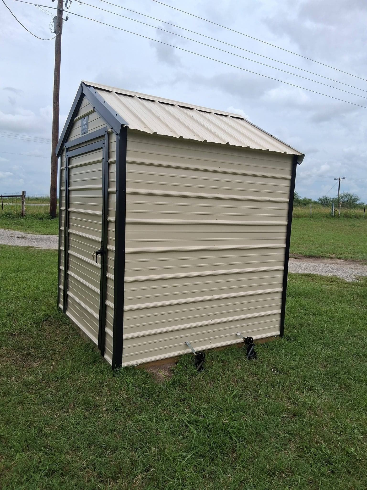 6x6x7 Water Well Shelter shed built in Karnes City, TX
