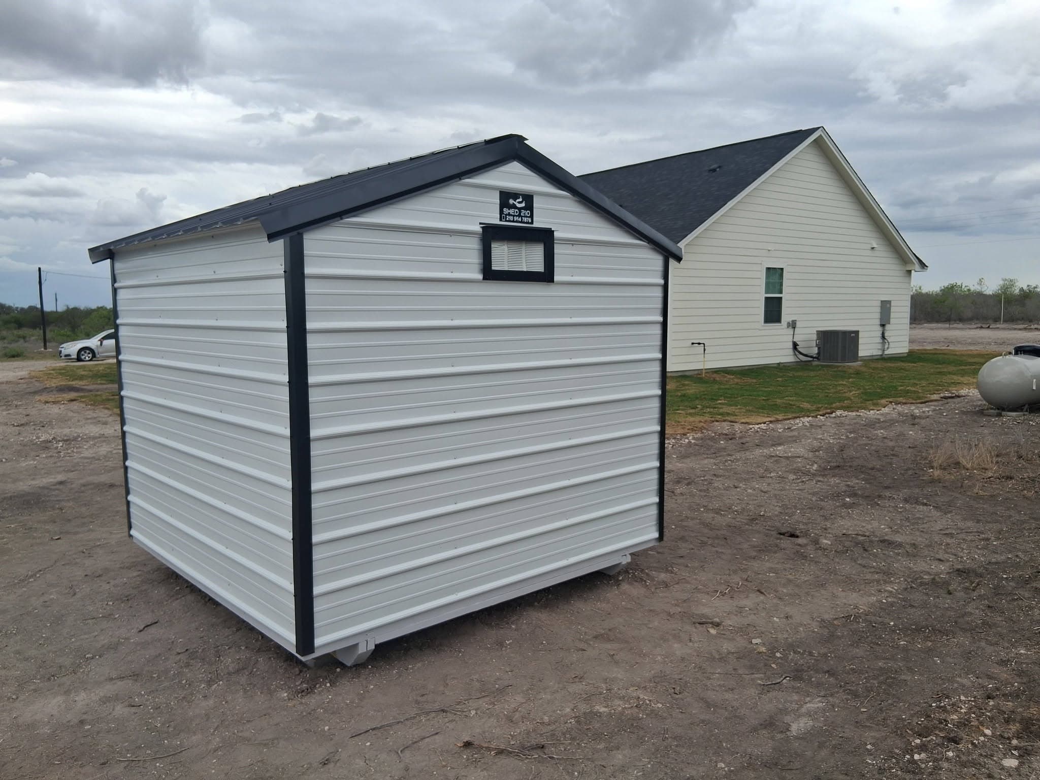 8x8x7 Storage Shed built in Karnes City, TX