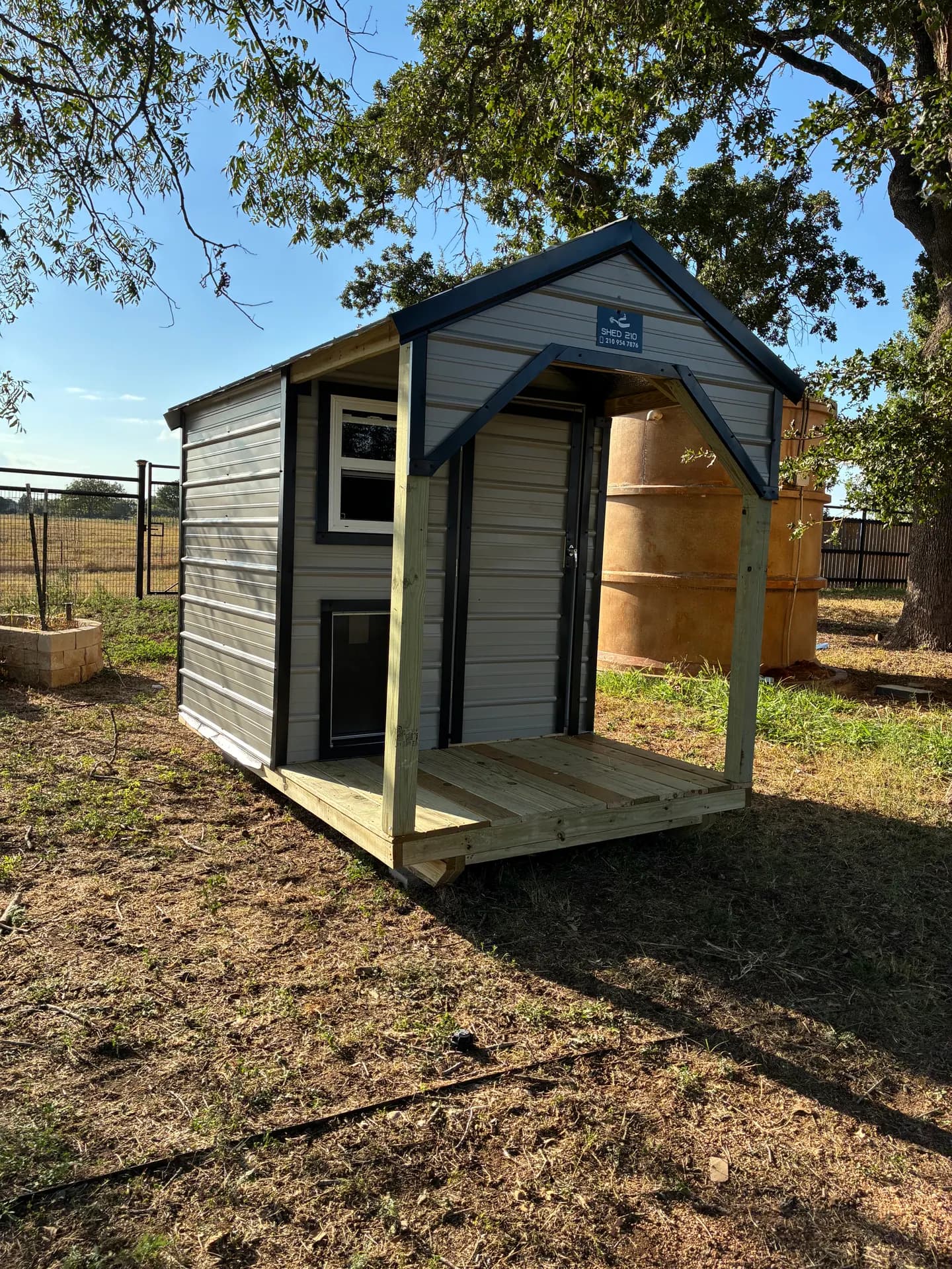 6x10x7 Deluxe Doggie House built in Centerpoint, TX