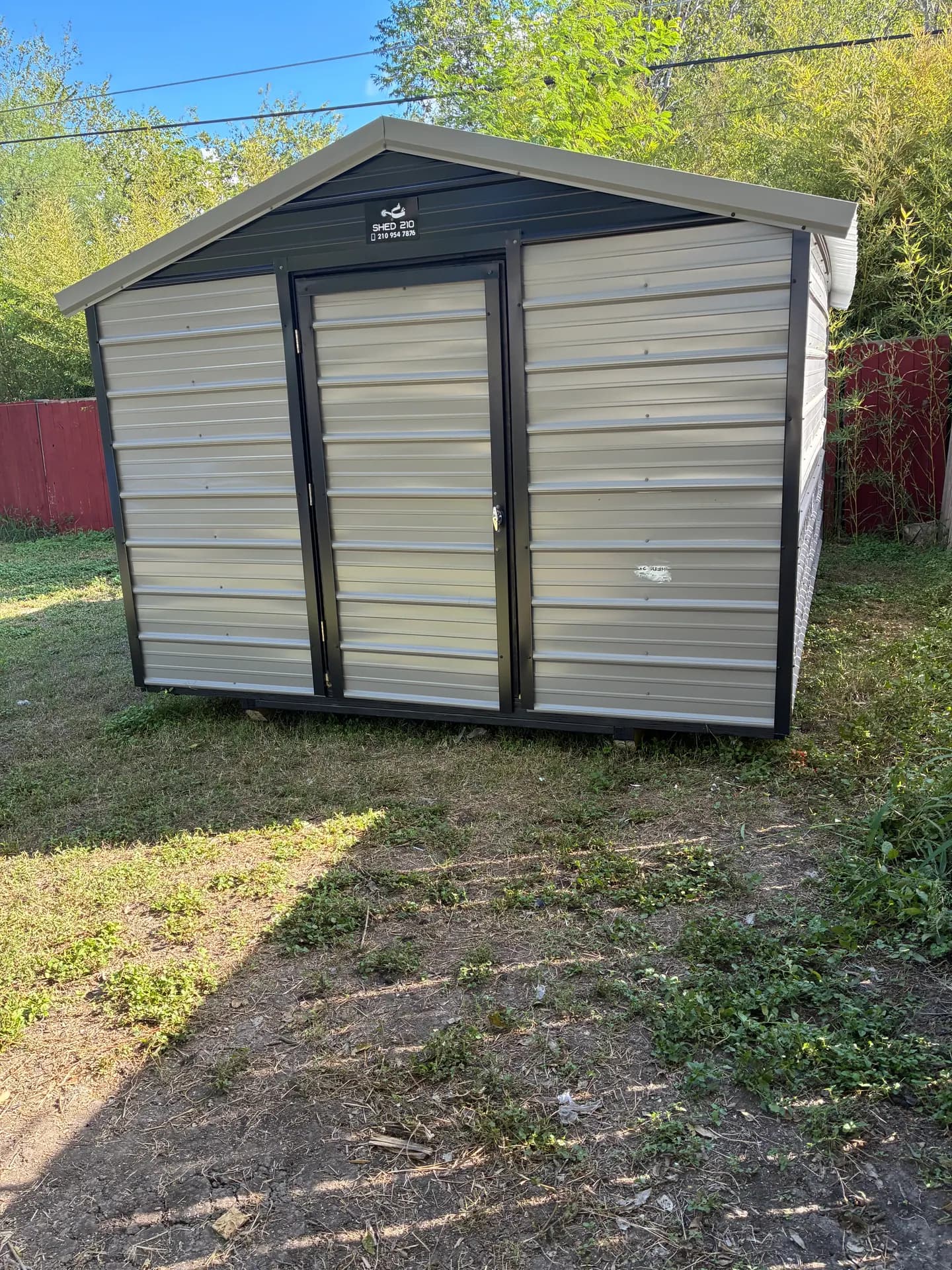 10x14x7 Side Utility built in San Antonio, TX