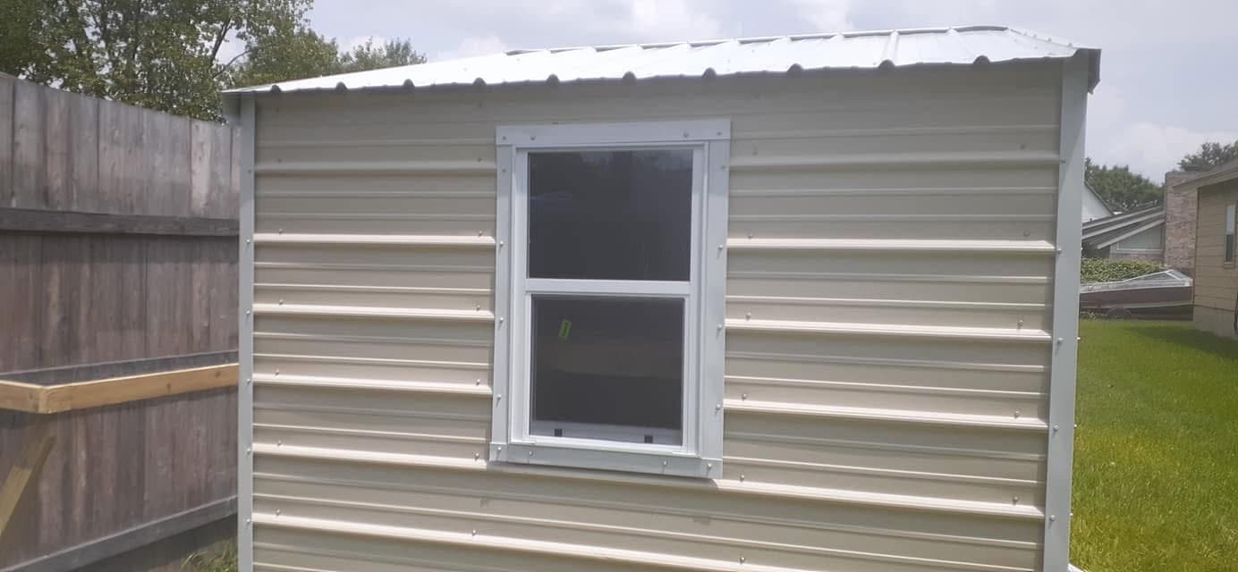 8x12x7 Side Utility shed built in Poteet, TX