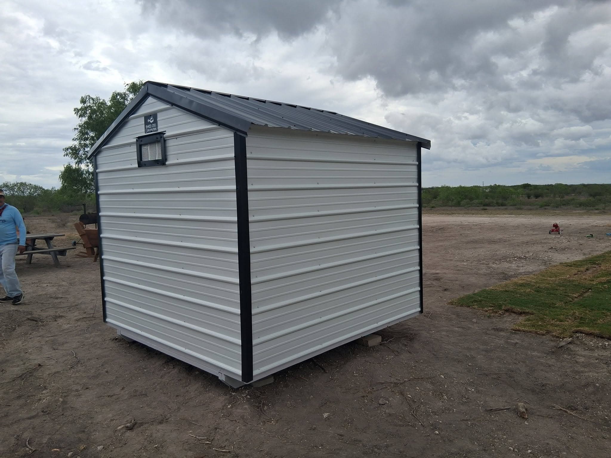 8x8x7 Storage Shed built in Karnes City, TX