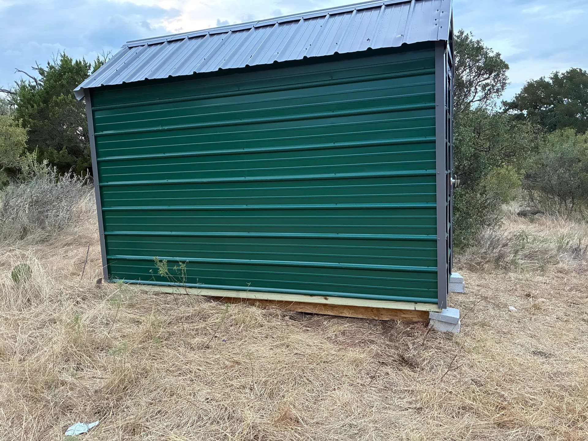 4x10x6 Water Well Shed built in Fredericksburg, TX