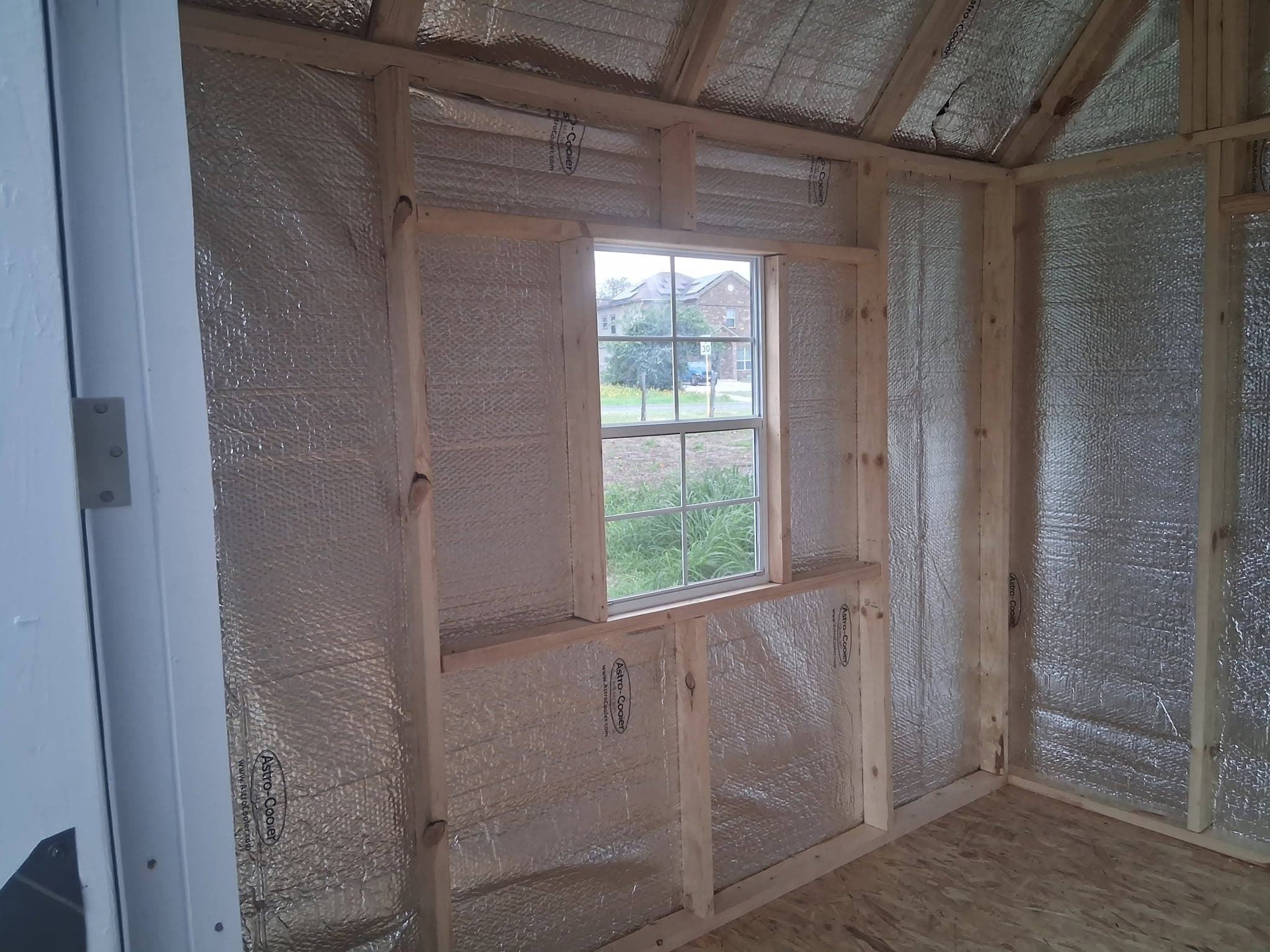 10x12x10 Barn Style Shed built in Shady Oaks, TX