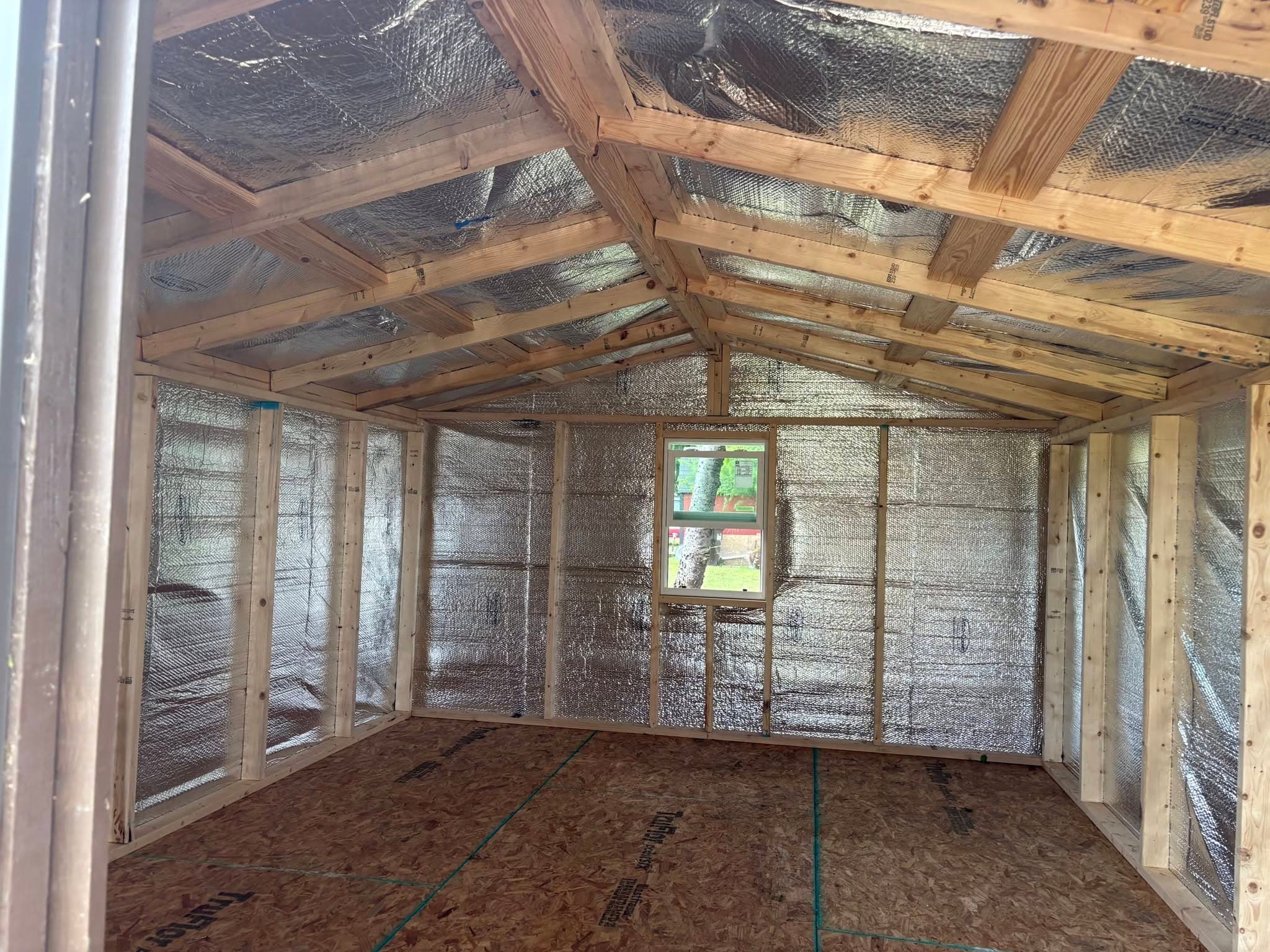 16x12x7 Storage Shed built in Marion, TX