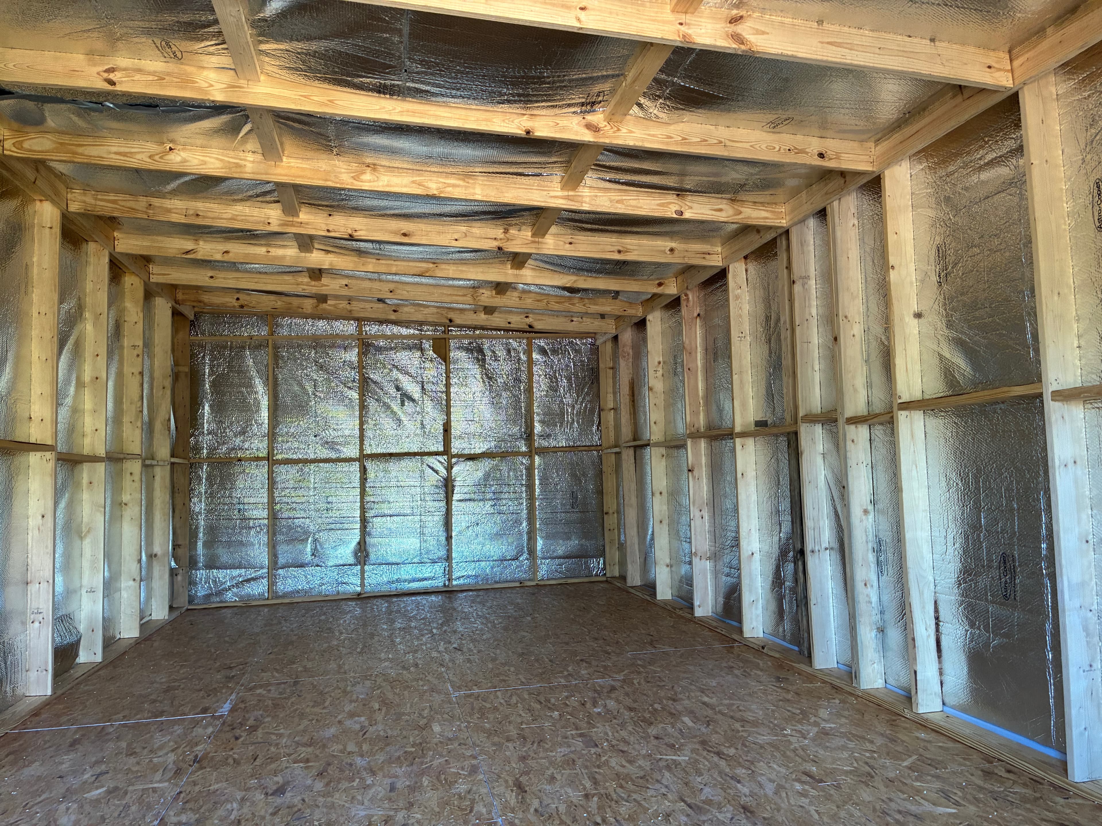 15x30x10 Slanted Roof Utility shed built in San Antonio, TX