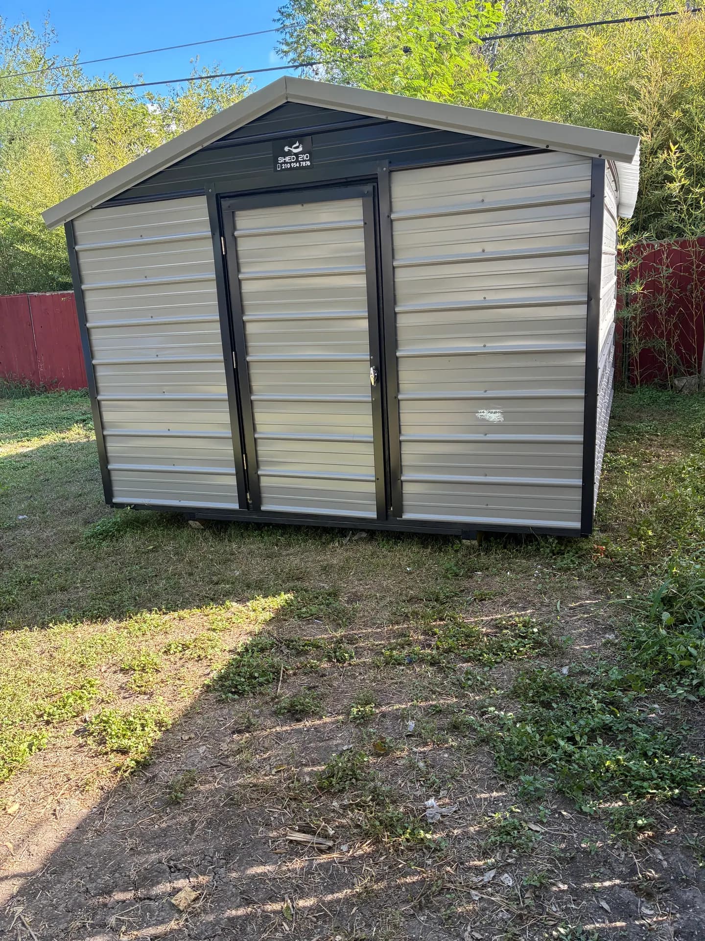 10x14x7 Side Utility built in San Antonio, TX