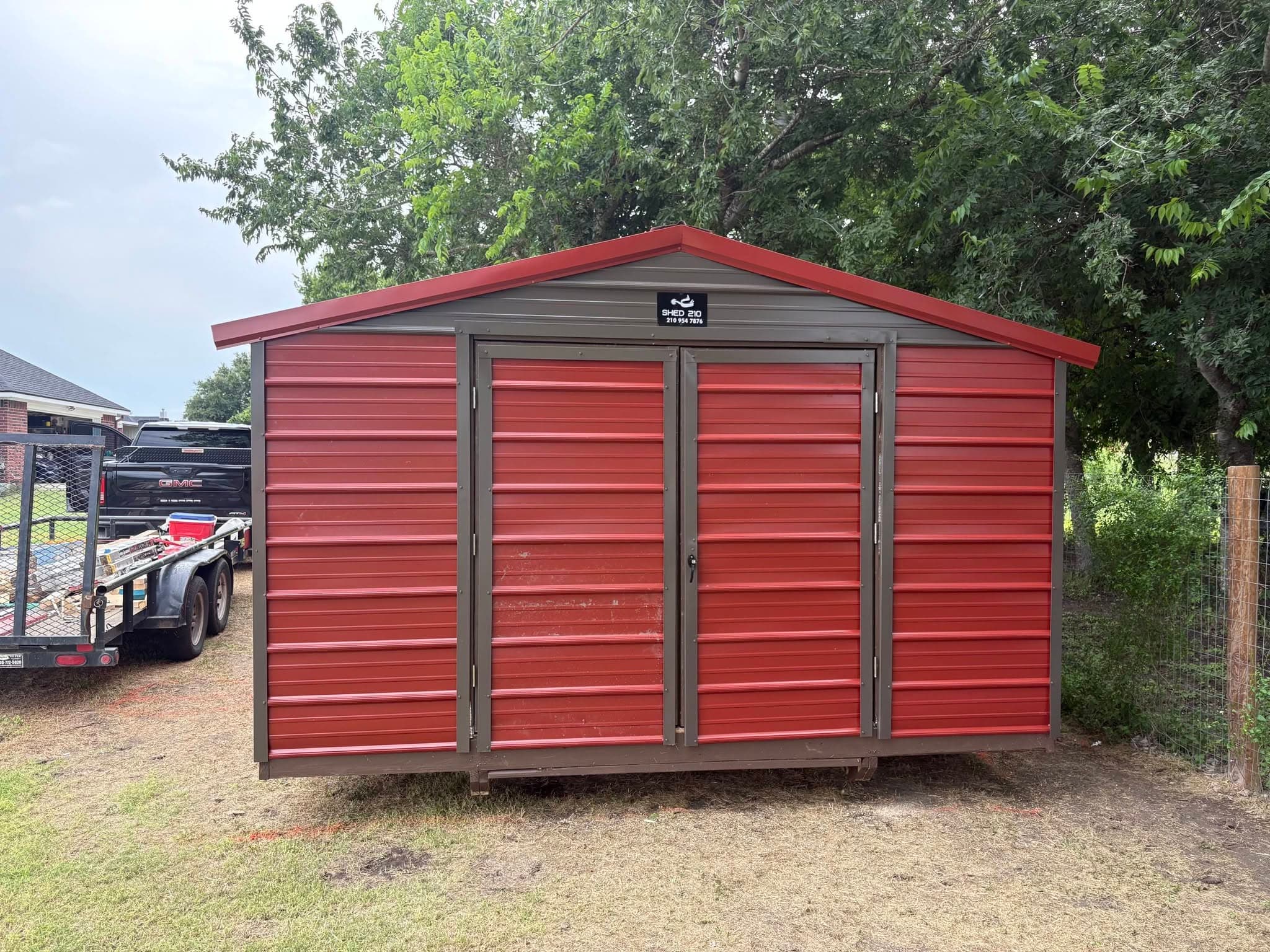 16x12x7 Storage Shed built in Marion, TX
