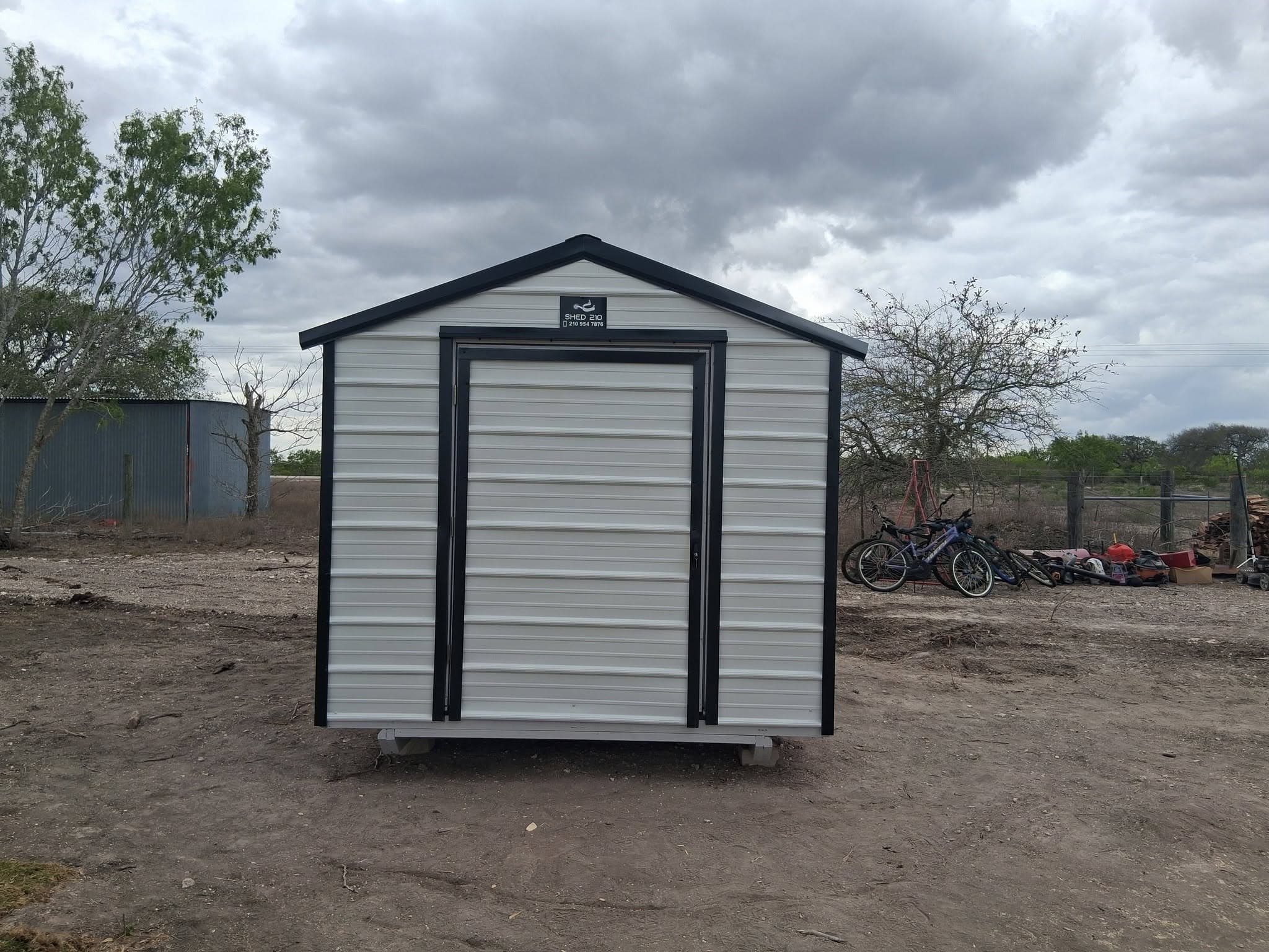 8x8x7 Storage Shed built in Karnes City, TX