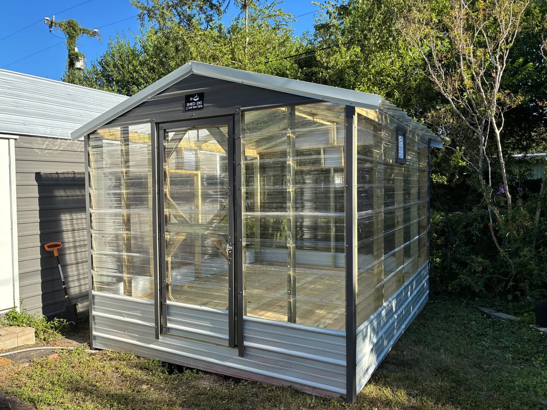 10x12x8 Green House built in San Antonio, TX