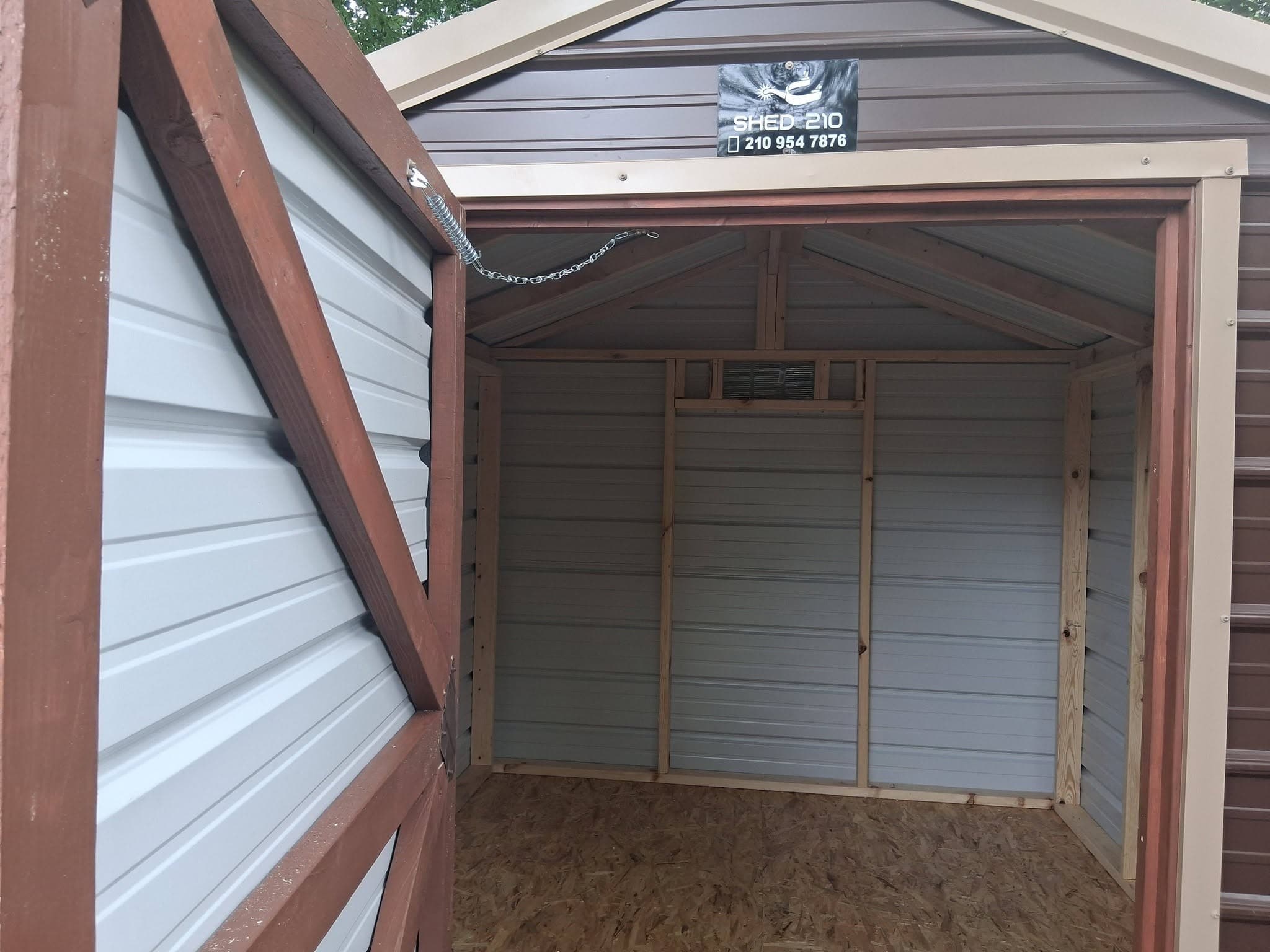 8x8x7 Storage Shed built in San Antonio, TX