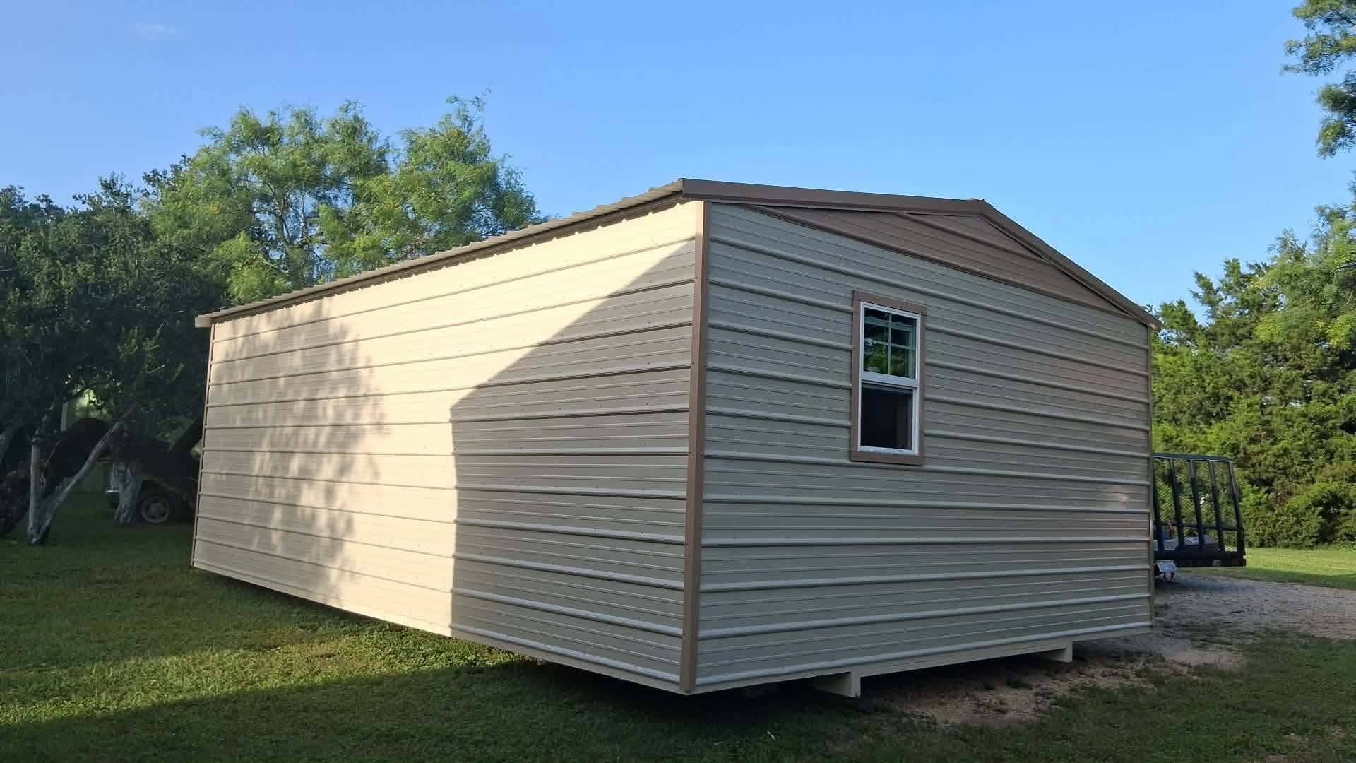 17x25x9 Mobile Office shed built in Rio Medina, TX