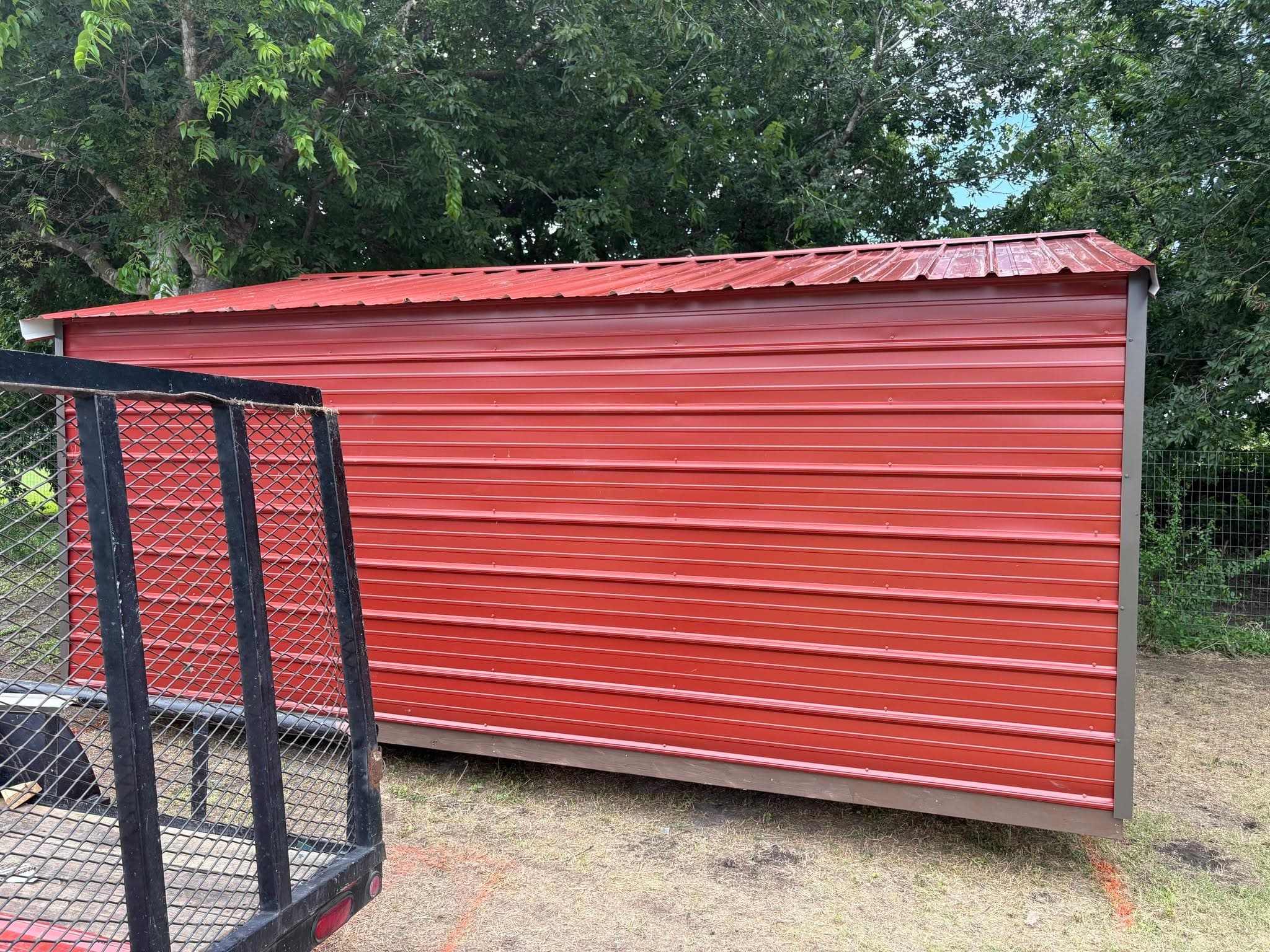 16x12x7 Storage Shed built in Marion, TX