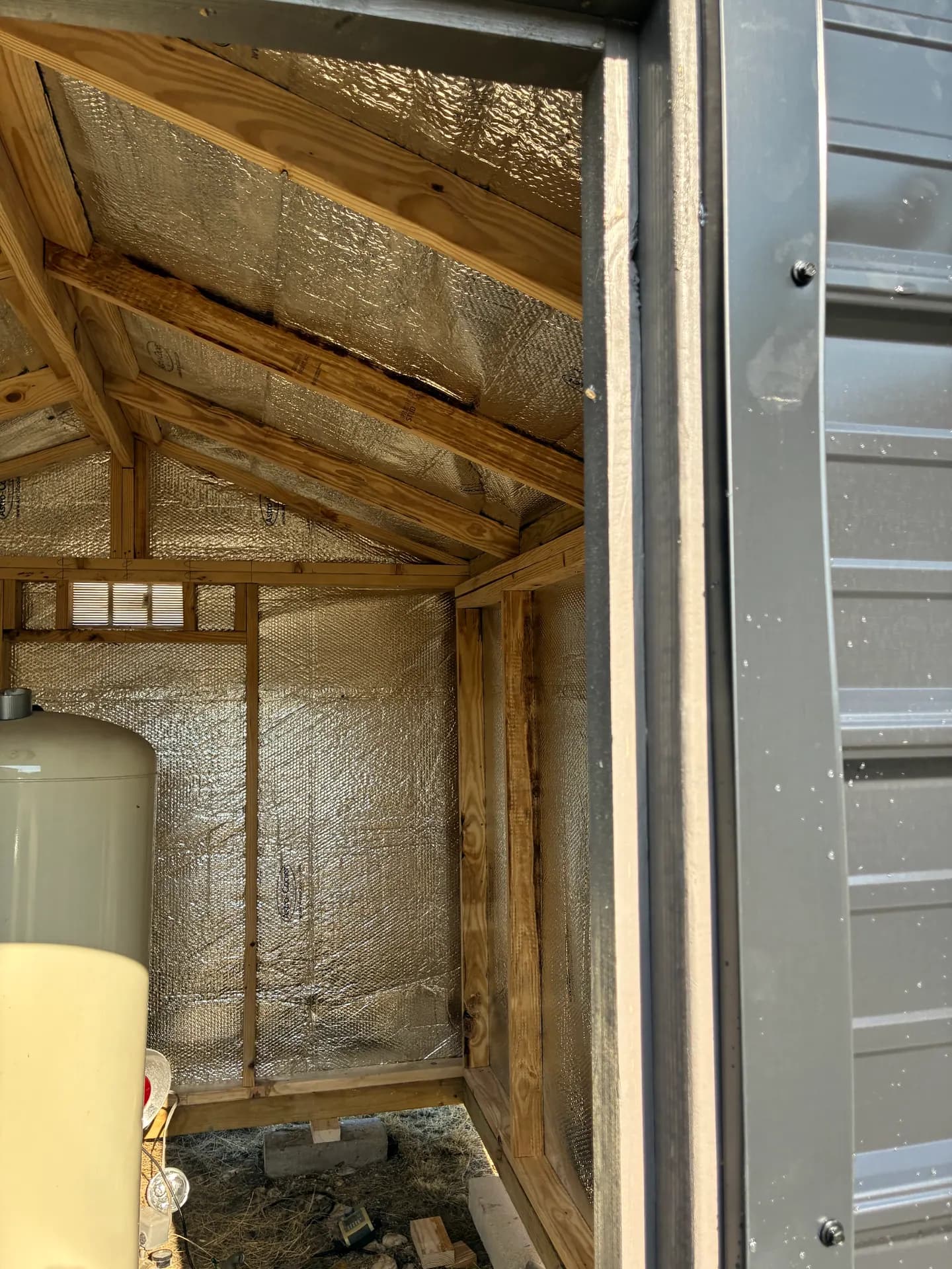 8x10x7 Water Well Shed built in Rocksprings, TX