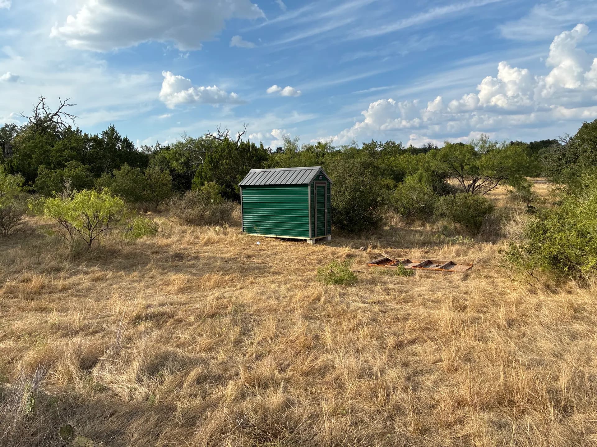 4x10x6 Water Well Shed built in Fredericksburg, TX