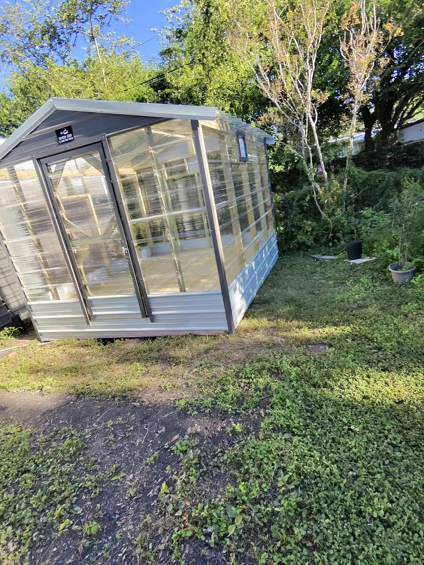 10x12x8 Green House built in San Antonio, TX