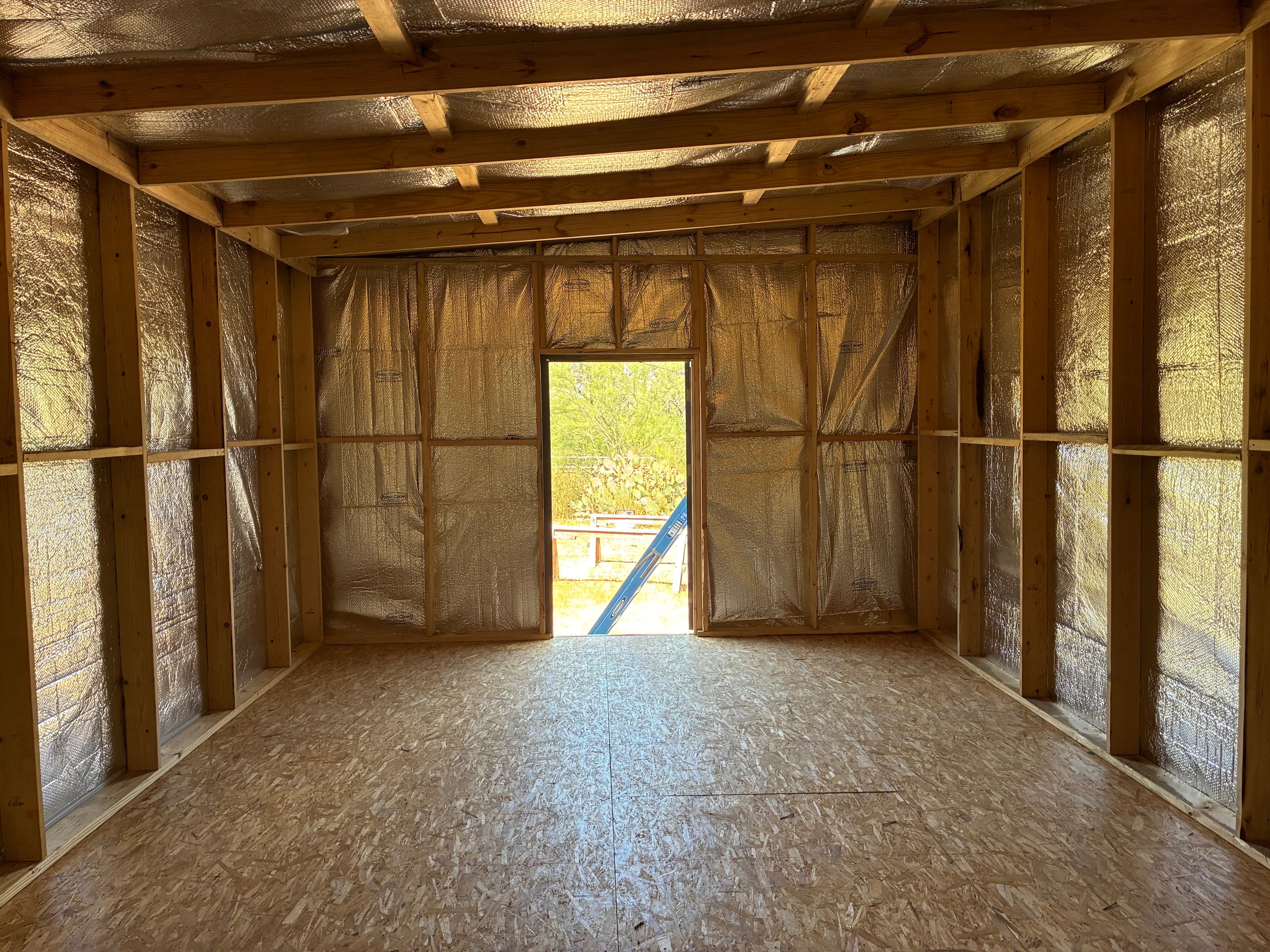 15x30x10 Slanted Roof Utility shed built in San Antonio, TX