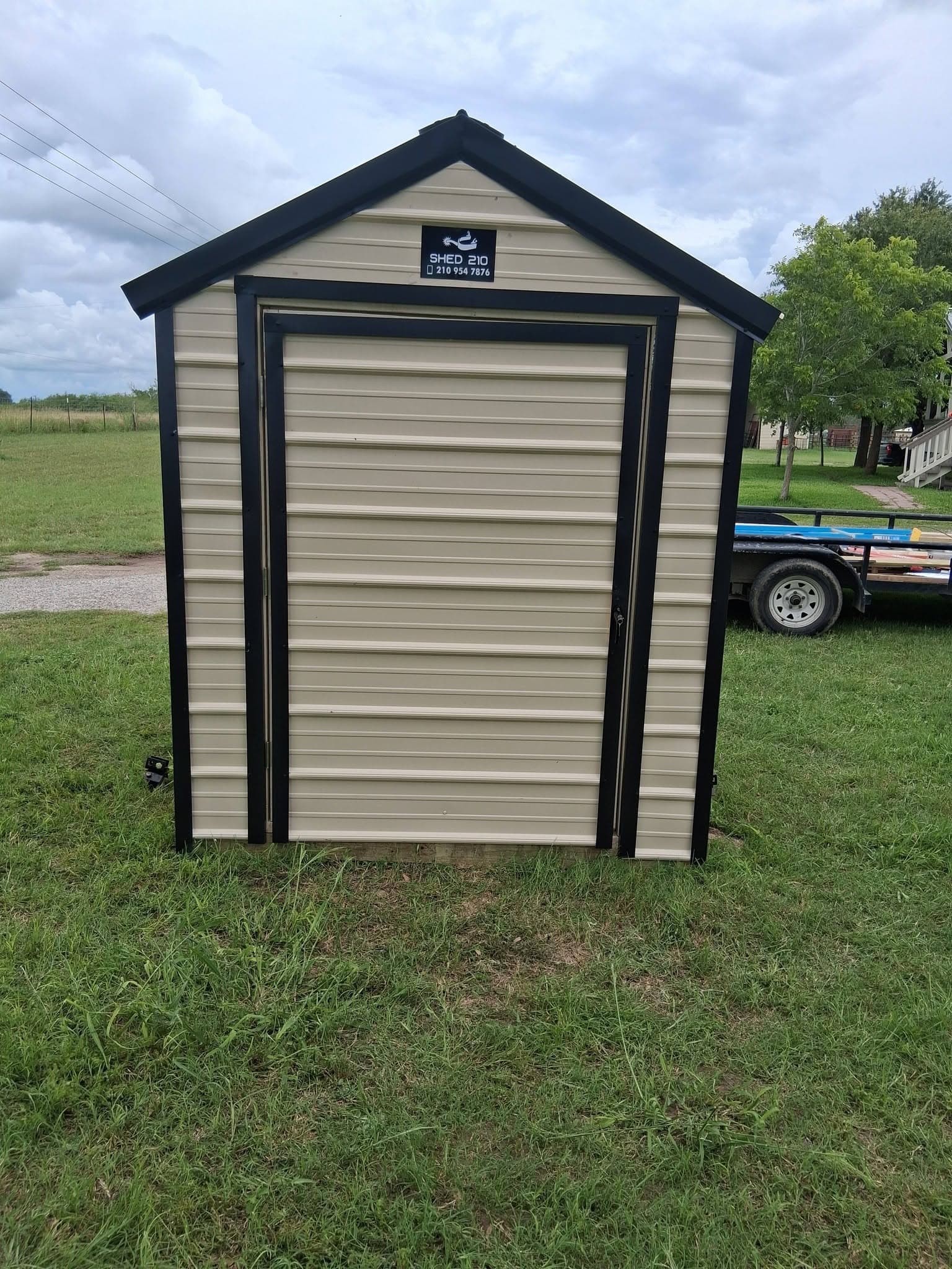 6x6x7 Water Well Shelter shed built in Karnes City, TX