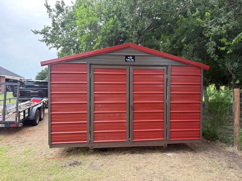 16x12x7 Storage Shed built in Marion, TX