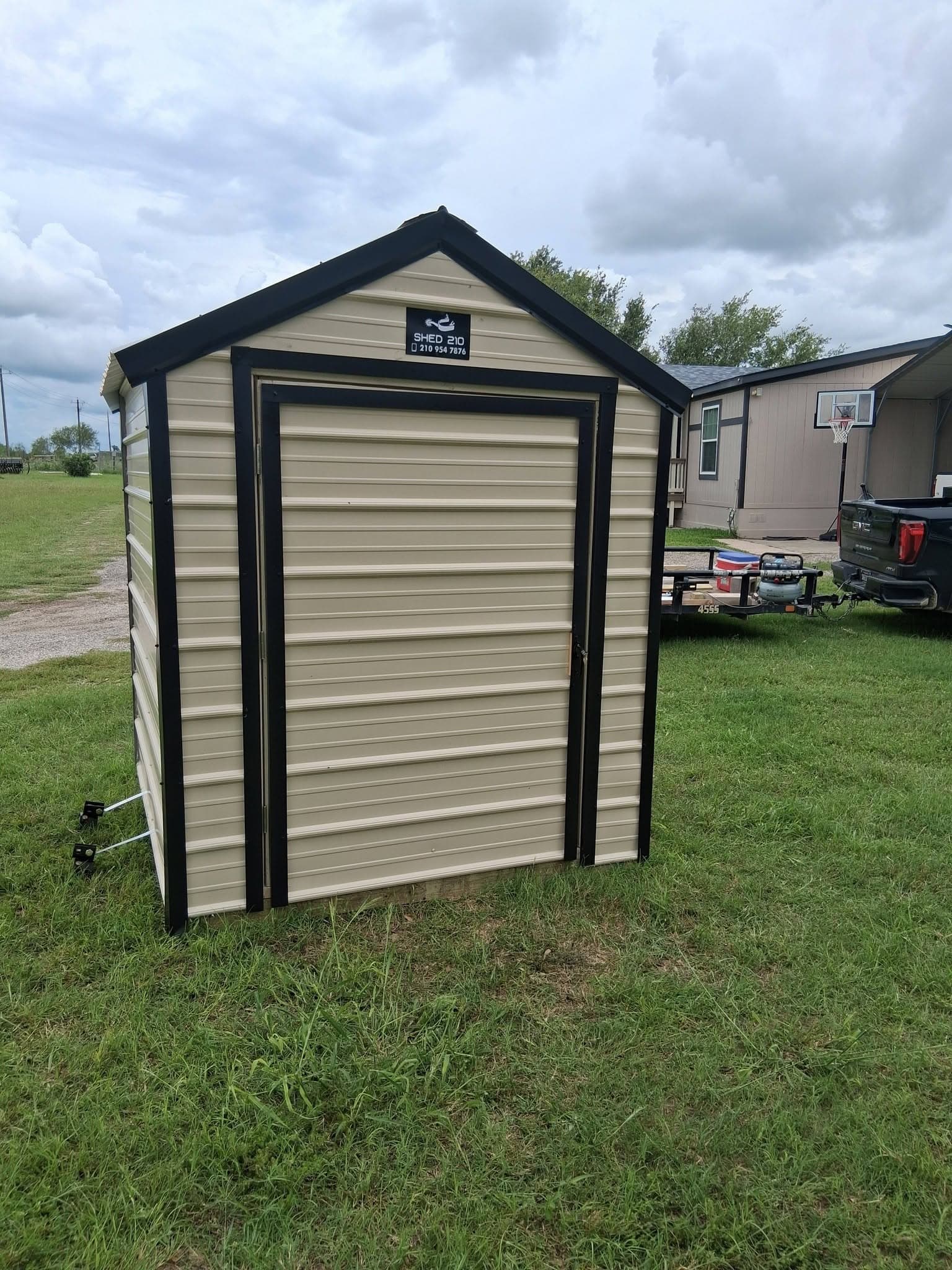 6x6x7 Water Well Shelter shed built in Karnes City, TX