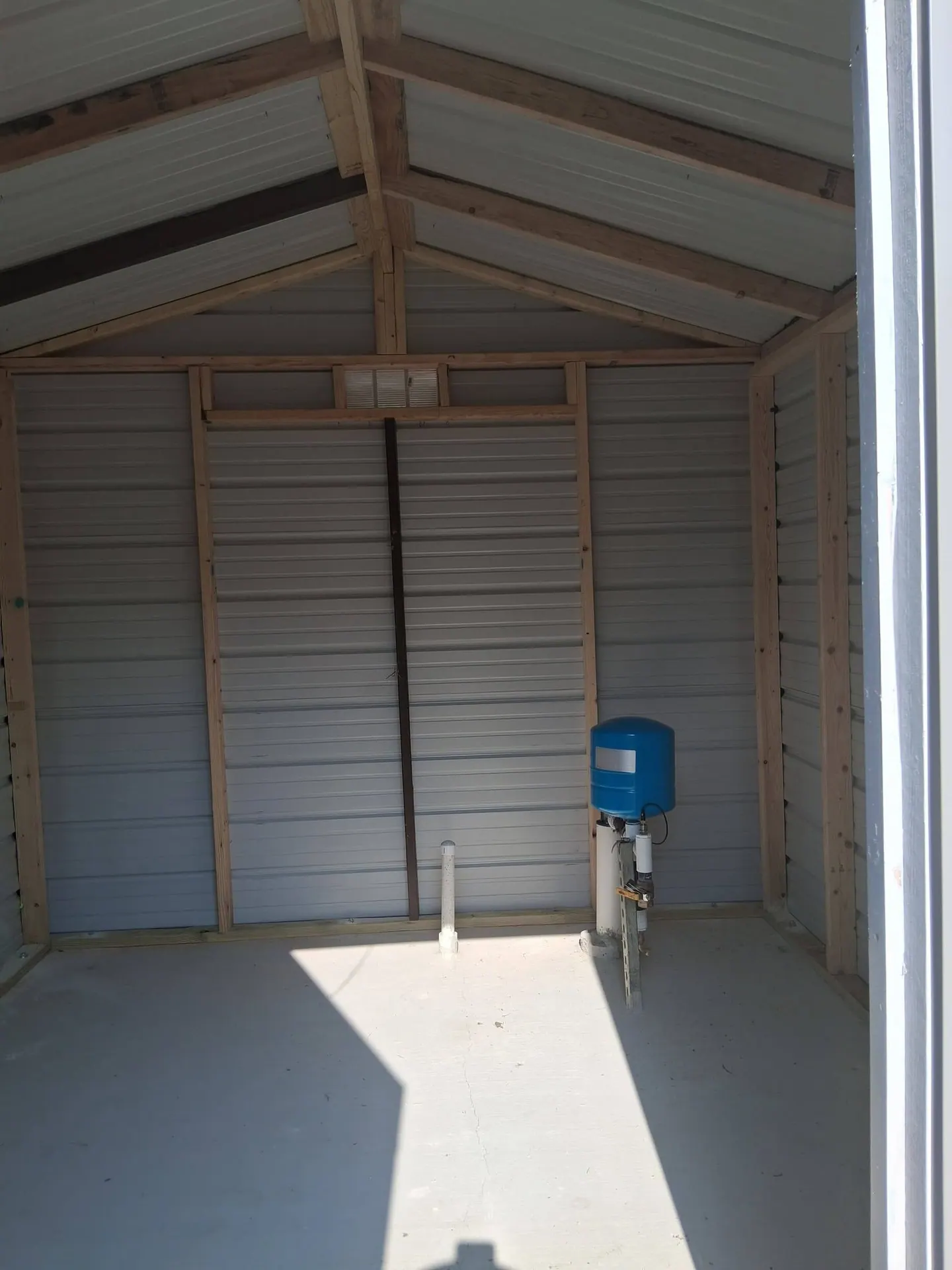 10x10x8 Water Well Shed built in Floresville, TX