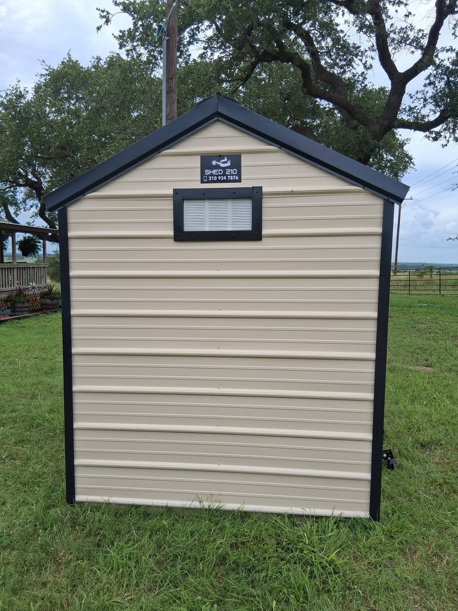 6x6x7 Water Well Shelter shed built in Karnes City, TX