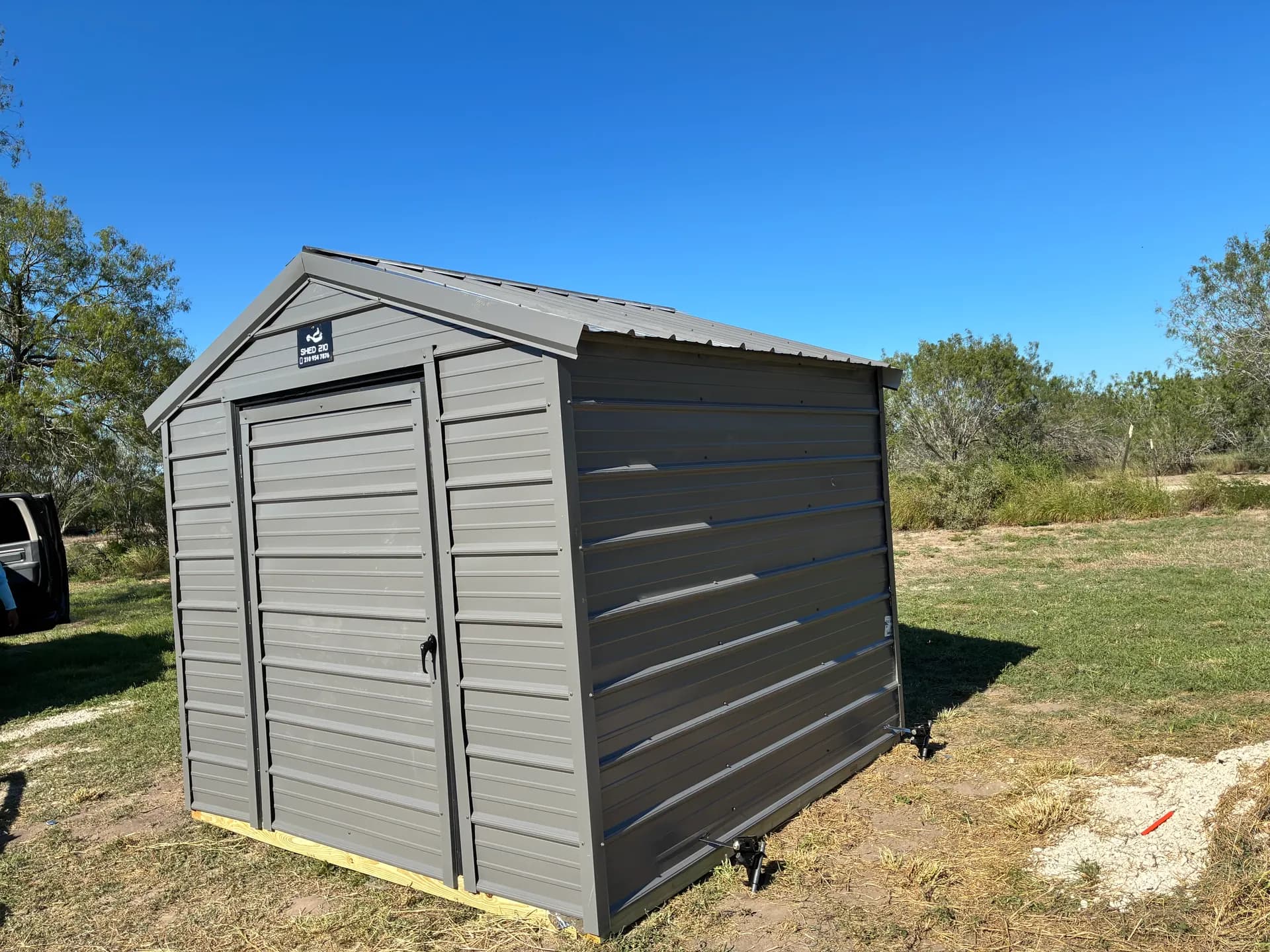 8x8x7 Water Well Shed built in George West, TX
