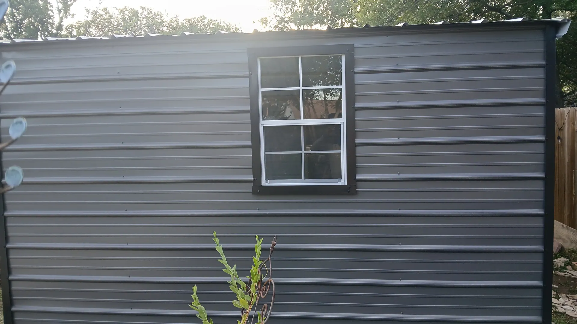 16x12x8 Side Utility Built on Site built in San Antonio, TX